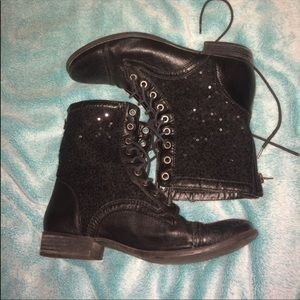 Black Combat Boots